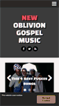 Mobile Screenshot of newobliviongospelmusic.com
